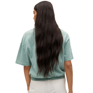 Camisetas de mujer Tallas grandes Camisetas lisas Camisetas de gran tamaño Sublimación OEM Camisetas de mujer con mi imagen - Product Image 1