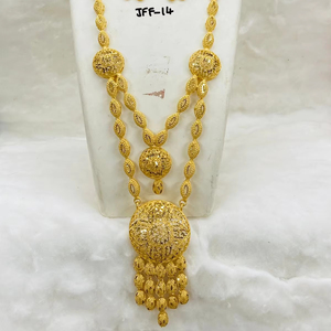 Collier de boucles d'oreilles en cuivre plaqué or 24 carats d'inspiration italienne directement expédié USA France Espagne Turquie Comores - Product Image 1