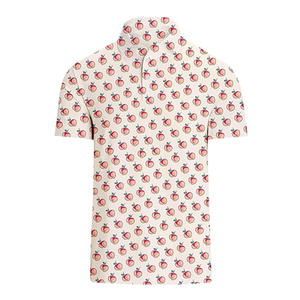 Polo en tissu tricoté respirant pour homme de grande taille Polo de style vintage à manches courtes pour homme - Product Image 1