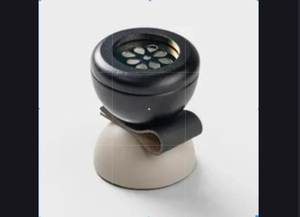 Brûleur Bakhoor de luxe en bois et cuir-Porte-encens arabe élégant pour Oud & Home Fragrance - Product Image 6