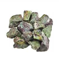Batu Ruby kyanite mentah alami kristal penyembuhan reiki batu permata mentah yang belum dipoles grosir kristal kristal reiki agate
