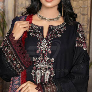 Traje de Noche para Mujer, Shalwar Kameez Dupatta, Traje Formal de 3 Piezas - Product Image 3