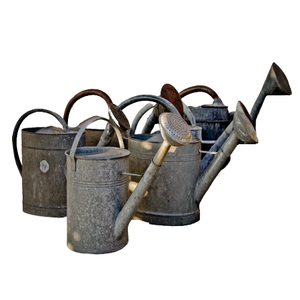 Arrosoir en étain galvanisé de qualité supérieure, design unique, taille personnalisée, pour usage intérieur et extérieur dans le jardin - Product Image 2