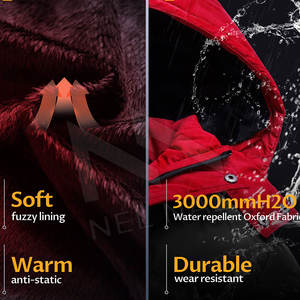 Veste matelassée de dernière qualité pour hommes veste matelassée résistante à l'eau veste d'hiver chaude en duvet gonflée - Product Image 4