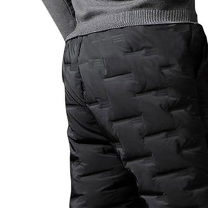 Pantalon bouffant de style décontracté d'hiver pour hommes de couleur unie Pantalon bouffant de couleur unie pour hommes fabriqué en usine - Product Image 4