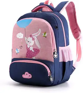 New Style Animal Printing nylon waterproof kids backpacks Kindergarten Cartoon Schoolbag Kids cute Bag for Kids Baby