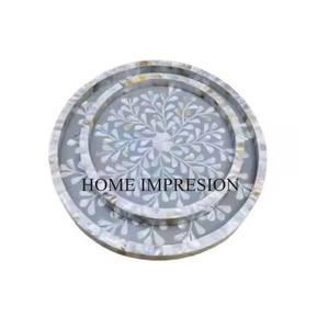 จานไม้มะม่วงขนาดใหญ่สำหรับเสิร์ฟชากาแฟทำมือสำหรับบ้านห้องครัวสำนักงานและงานอีเว้นท์จานอาหารค่ำ - Product Image 3