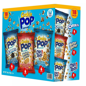 Pour l'exportation, vente en gros, popcorn sucré et croustillant bon marché, biscuits popcorn, popcorn aromatisé Oreo, 149g, collation, approvisionnement en vrac, très bon marché - Product Image 2