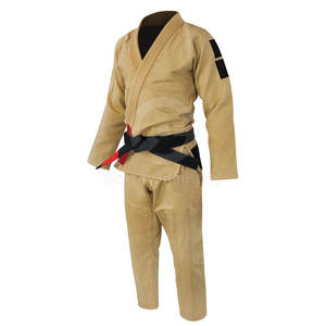 Fabricante de Pakistán, Conjuntos de Uniformes de Jiu-Jitsu Brasileño, Logotipo Frontal, 100% Algodón, Ligero y Transpirable, Cómodo, Precio al por Mayor con MOQ Bajo - Product Image 1