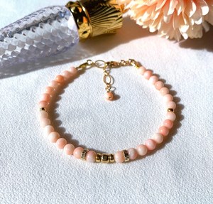 Pulsera de hilo hecha a mano de Rodocrosita, bolas redondas de 6mm, chapado en oro y plata 925, joyería de moda para mujeres y niñas, fábrica directa - Product Image 3