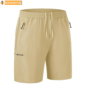 <b>Men's</b> Casual Fitness Mesh <b>Shorts</b> Lightweight Quick-Dry Sportswear Mid Waist Canvas Fabric Solid Pattern for Gym & Training - Product Image 1