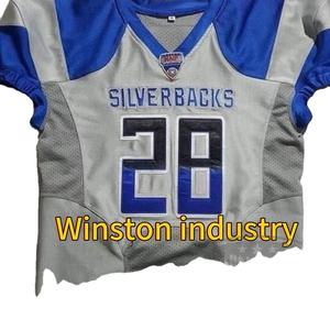 Maillot de football américain par sublimation Offre Spéciale Vêtements de football d'équipe personnalisés pour hommes Uniforme de football américain pour jeunes en gros - Product Image 3