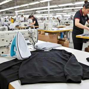 เสื้อฮู้ดดี้ผู้ชายผ้าฝ้ายโออีเอ็มสั่งทำพิเศษ ลายนูน 3 มิติ ทรงโอเวอร์ไซส์ สำหรับฤดูหนาว คอกลม ผ้าฟลีซกันเป็นขุย พิมพ์ลายสตรีทแวร์ ไซส์พลัส - Product Image 3