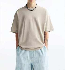 Camisetas de algodón de alta calidad para hombre, camiseta de verano, camiseta de estilo moderno, camiseta de gran tamaño de Color sólido para hombre - Product Image 5