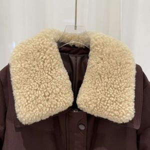 <b>Women's</b> <b>Brown</b> Customized Color Winter Puffer <b>Jacket</b> Plus Size Hooded Nylon Shell Waterproof Breathable Outdoor Friendly Quilted - Product Image 2