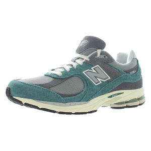 Chaussures unisexes New Balance 2002R Couleur : Vert/Gris 100% authentiques - Product Image 1