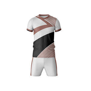 Tenues d'équipe 100% polyester, ensembles d'uniformes de rugby, service OEM, lavables, sublimation, couleurs personnalisées, logo, séchage rapide, respirants - Product Image 5