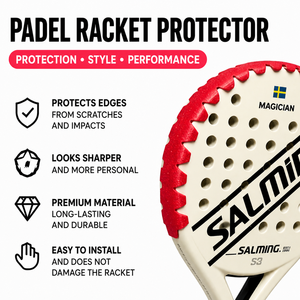 Protector de Raqueta de Pádel P&P Premium, Cinta de Papel Ajustable con Diseño Transparente, Previene Arañazos y Desgaste, para Uso en Viajes al Aire Libre - Product Image 5