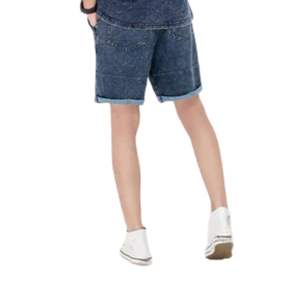 Taille haute coupe droite hommes classique coton été décontracté élégant léger respirant tous les jours Denim Shorts - Product Image 2