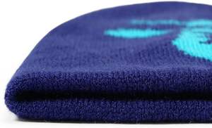 Bonnet streetwear personnalisé en tricot jacquard, bonnet réversible style Y2K, fabricant OEM/ODM. - Product Image 6