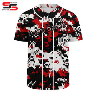 Uniforme de béisbol personalizado por sublimación de alta calidad, diseño profesional, camiseta de Béisbol Juvenil personalizada - Product Image 3