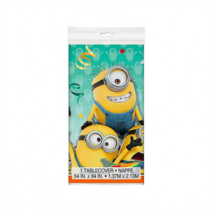 Mantel de Minions 54x84 Pulgadas (1.37x2.13M) de Plástico para Decoración de Fiestas - Product Image 2