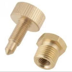 Composants de vanne en laiton tournés avec précision, tolérances strictes et flux fluide, adaptés aux conduites d'eau, d'huile et d'air - Product Image 1