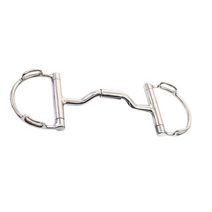 บิตเหล็กกล้าไร้สนิมคุณภาพสูงแบบ D-Ring สำหรับฝึกขี่ม้า ควบคุมม้า และใช้ในชีวิตประจำวัน - Product Image 1