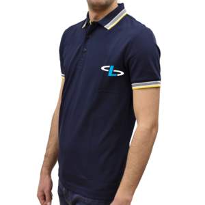 Surdimensionné pour polo 100% coton Designer à manches courtes col rond respirant grande taille polos pour hommes - Product Image 2