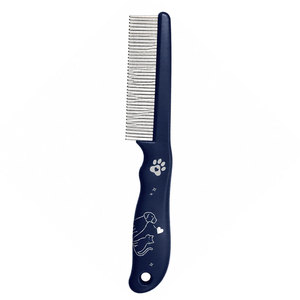 SHEARS BEAUTY Peine de Aseo para Mascotas Naranja Ecológico, Impermeable, Portátil y Reutilizable con Dientes de Acero Inoxidable, Diseño para Perros y Gatos - Product Image 1