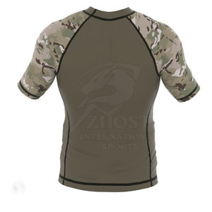 Chemises MMA personnalisées imprimées par sublimation pour hommes, pour les sports nautiques en plein air, tissu léger en spandex, vêtements de sport - Product Image 4
