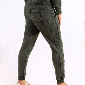 Chándal de Forro Polar para Hombre, de Alta Calidad, con Logotipo Personalizado, Sudadera con Capucha, Transpirable, Lavado Ácido, Estampado, para Invierno - Product Image 4