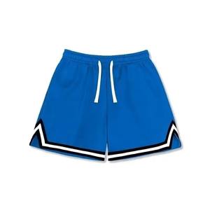 Pantalones Cortos de Baloncesto Personalizados de Lana Peinada, Impresión Digital con Logotipo, Poliéster Transpirable, Ecológico, de Secado Rápido para Hombre - Product Image 2