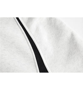 Sudadera con Capucha Holgada de Moda Retro 2026 con Mangas en Contraste, Fabricada en Fábrica, Venta al Por Mayor para Hombre y Mujer - Product Image 6