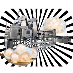 Juice burst popping boba línea de producción konjac Pearl Ball making machine line