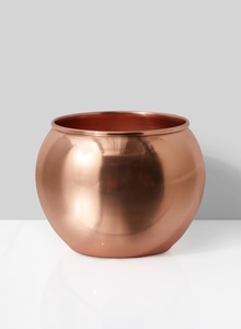 Vase à fleurs en métal doré brillant de qualité supérieure nouveau grand décor de Table de salon Vase à fleurs et Pot pour décor au prix de gros - Product Image 5