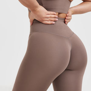 Legging de yoga en gros Leggings pour femmes pour le fitness pantalon de yoga croisé taille en V collants d'entraînement de levage de fesses de sport femme - Product Image 5