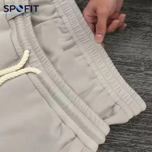 Pantalon de jogging ample à double couche, léger, streetwear, pantalon de survêtement décontracté uni, respirant, empilé - Product Image 5