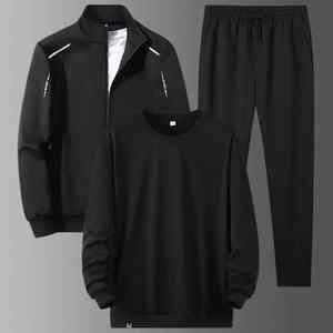 Chándales Unisex para hombre, traje de jogging, conjunto de 3 piezas de moda, chándal para hombre, primavera Otoño, moda, sudaderas con capucha, pantalones de chándal - Product Image 3