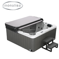 Nouveau Monalisa économique populaire loisirs de plein air Massage automatique de l'air Whirlpool Hot Tubs Spa