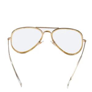Lunettes de soleil hip-hop diamantées, nouveau design, très demandées, pour hommes et femmes, accessoires de mode, qualité export, élégantes et scintillantes, vente en gros - Product Image 1