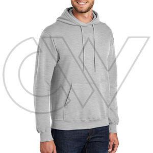 2024 Logo personnalisé hommes lourd fermeture éclair éponge polaire à capuche Vintage lavé 100% coton sweats et pulls - Product Image 4