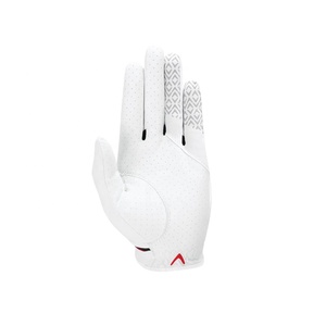 Gants de golf sportifs en cuir de cabretta pour hommes avec logo personnalisable, compatibles avec les écrans tactiles, légers, antidérapants, bracelet de poignet réglable - Product Image 3