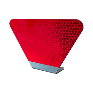 Autocollant réfléchissant de type 4 de qualité diamant, élément de bordure prismatique, haute visibilité, non auto-adhésif, matériau PMMA PET - Product Image 1