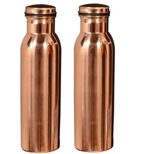 Ayurveda, beneficios para la salud, botella de agua de cobre puro, diseño martillado, botella decorativa para agua potable, botella de cobre - Product Image 5