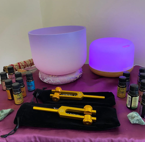 Ensemble de diapasons de haute qualité 432 Hz et 528 Hz pour la thérapie de guérison - Diapasons lestés - Product Image 5