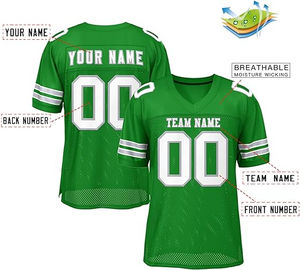 Uniformes sublimados personalizados de fútbol americano, camisetas bordadas con estilo en Tallas grandes - Product Image 5