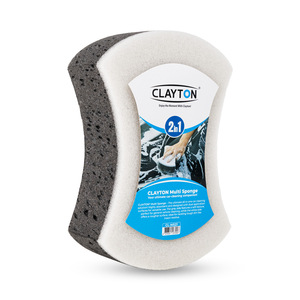 Esponja de limpieza para autos Clayton CL-MS21 multiusos 2 en 1 de doble cara de secado rápido para lavado de autos y limpieza sin rayones - Product Image 1