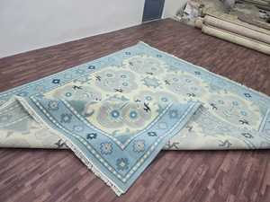 พรมถักมือขนสัตว์อย่างดีงานทำมือปรับแต่งได้ทันสมัยภาพแอบสแตรกต์สินค้าขายดี5x8 10X14ไซส์5 - Product Image 5