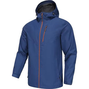 Chaqueta Deportiva Informal para Hombre con Cuello Alto, Chaqueta Universitaria con Patrón de Gofres, Cremallera Completa, Reversible, ODM OEM, Cortavientos y Transpirable - Product Image 6